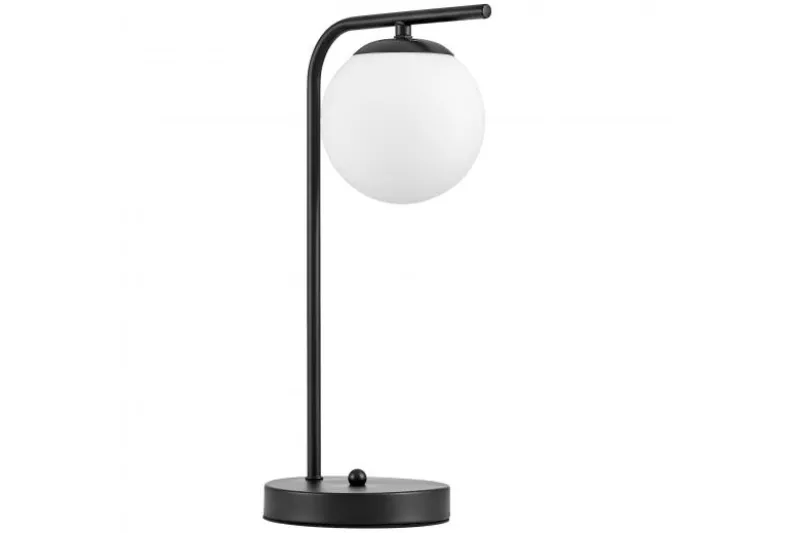 LAMPADA DA TAVOLO MODERNA NERA TESO W1
