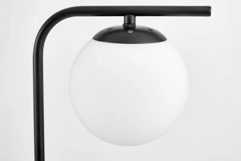 LAMPADA DA TAVOLO MODERNA NERA TESO W1