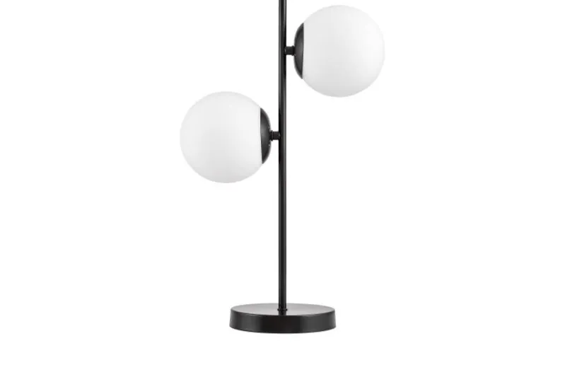 LAMPADA DA TAVOLO MODERNA NERA TESO W2