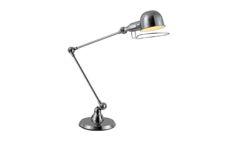 Lampada da tavolo o scrivania con braccio regolabile GLORIA W2 Cromato