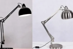 Lampada da tavolo Rigorria Argento