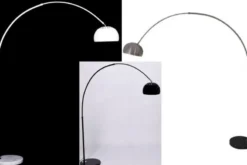 Lampada da terra Azurro Bianco B1