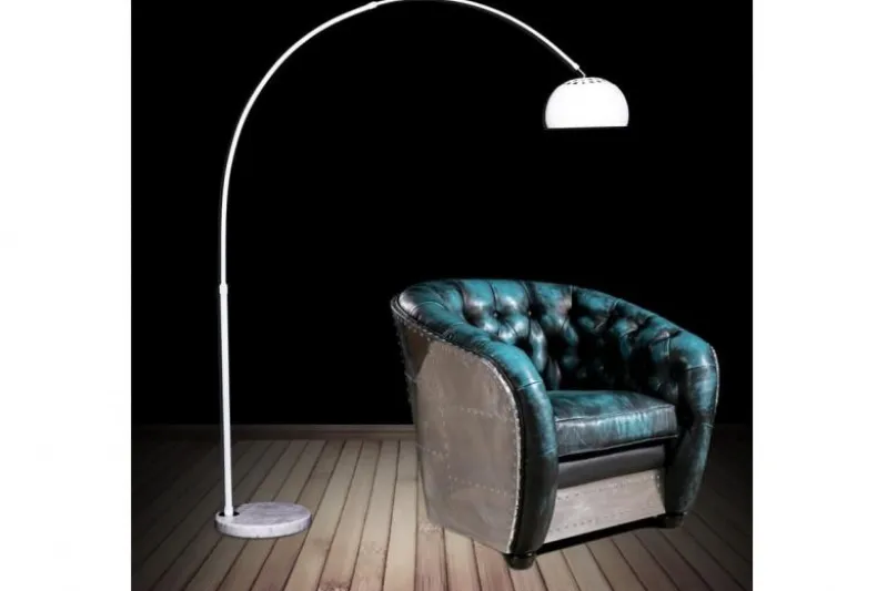 Lampada da terra Azurro Bianco C1