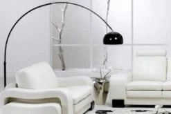 Lampada da terra Azurro Nero B1