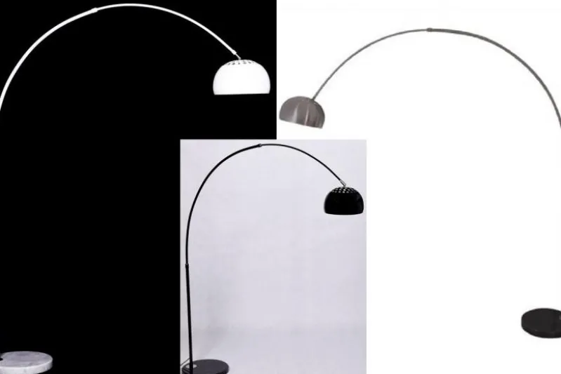Lampada da terra Azurro Nero C1