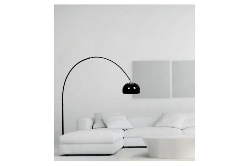 Lampada da terra Azurro Nero C1