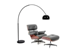 Lampada da terra Azurro Nero C1