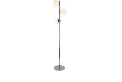 Lampada da terra con sfere vetro opaco FREDICA W3