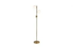 Lampada da terra di design moderno FREDICA W3 Ottone