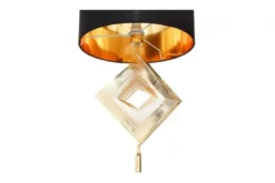 Lampada da terra glamour BENARDI Nero-Oro
