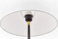 LAMPADA DA TERRA LAGO BIANCO E NERO