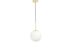 Lampada moderna a sospensione a sfera dorata FREDICA D20
