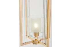 Lampada moderna a sospensione oro e vetro MANHATTAN W1