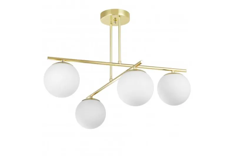 LAMPADA MODERNA DA SOFFITTO CLASSIC ORO LEDO W4