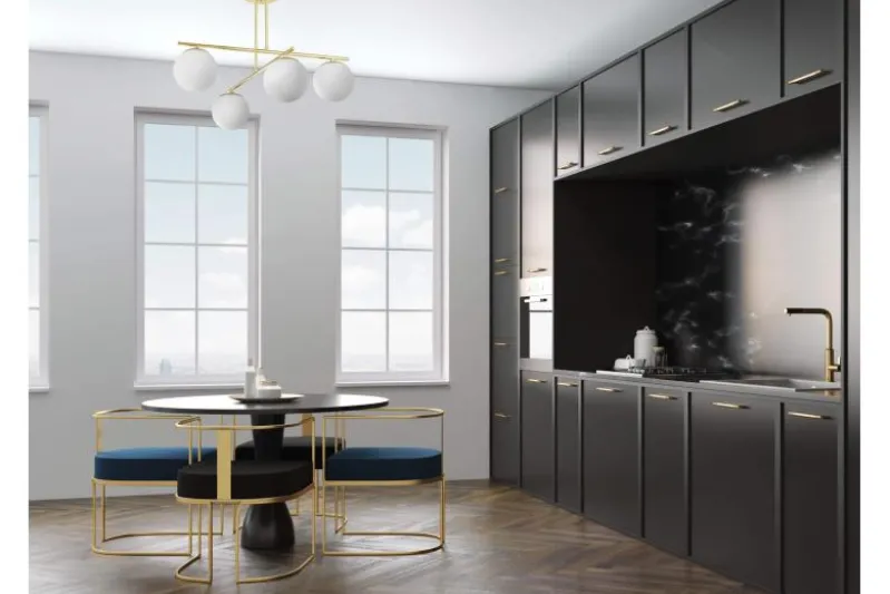 LAMPADA MODERNA DA SOFFITTO CLASSIC ORO LEDO W4