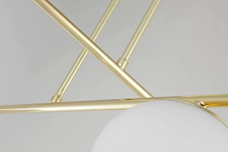 LAMPADA MODERNA DA SOFFITTO CLASSIC ORO LEDO W4