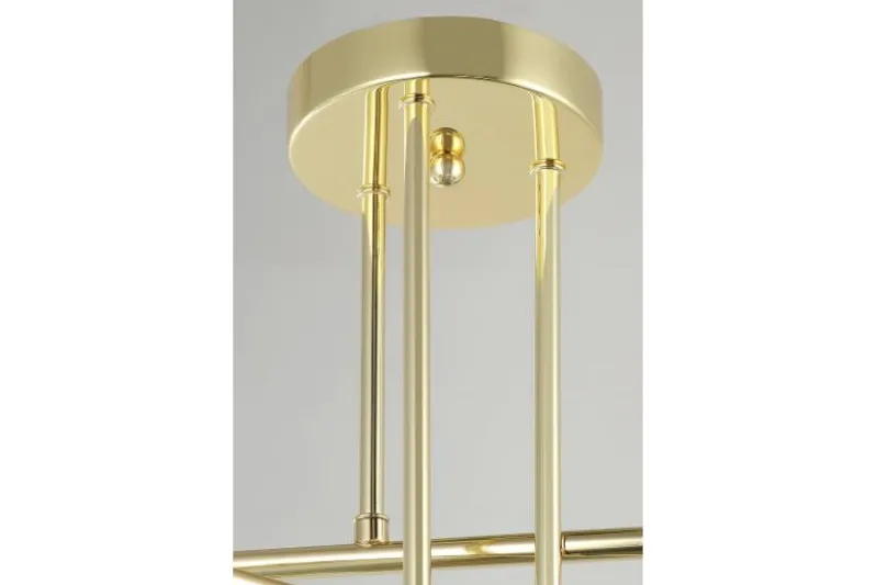 LAMPADA MODERNA DA SOFFITTO CLASSIC ORO LEDO W6