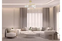 LAMPADA MODERNA DA SOFFITTO CLASSIC ORO LEDO W6