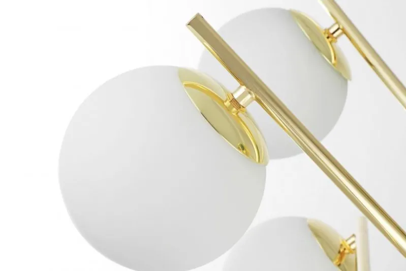 LAMPADA MODERNA DA SOFFITTO CLASSIC ORO LEDO W6