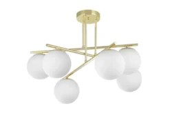 LAMPADA MODERNA DA SOFFITTO CLASSIC ORO LEDO W6