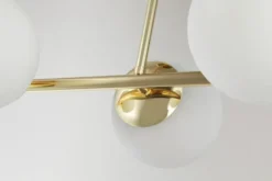 LAMPADA MODERNA DA SOFFITTO CLASSIC ORO LEDO W3