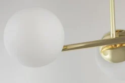 LAMPADA MODERNA DA SOFFITTO CLASSIC ORO LEDO W3