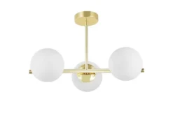 LAMPADA MODERNA DA SOFFITTO CLASSIC ORO LEDO W3