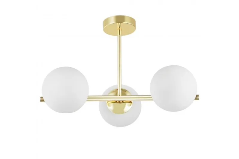 LAMPADA MODERNA DA SOFFITTO CLASSIC ORO LEDO W3