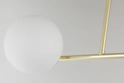 LAMPADA MODERNA DA SOFFITTO CLASSIC ORO LEDO W2