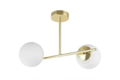 LAMPADA MODERNA DA SOFFITTO CLASSIC ORO LEDO W2