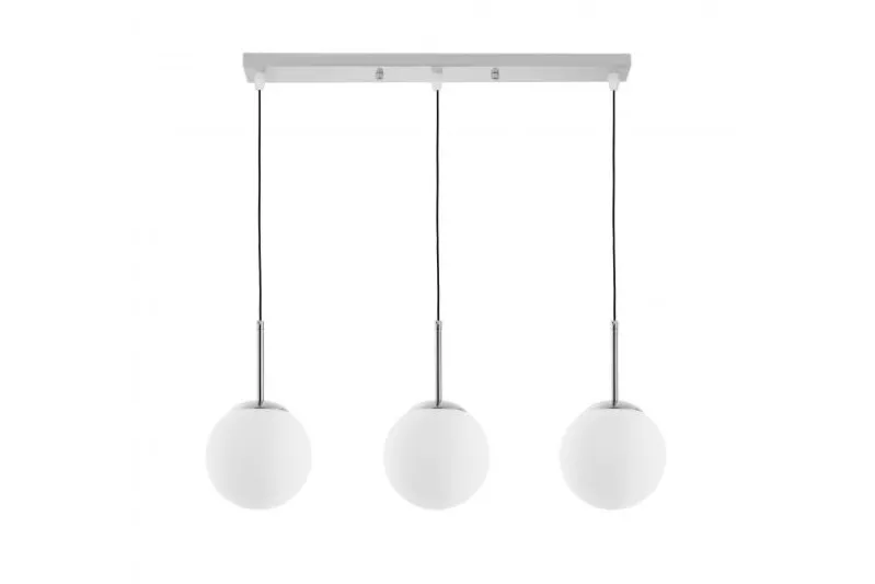 LAMPADA MODERNA TRIPLA CROMATA FREDICA W3