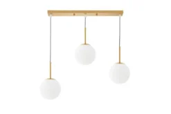 LAMPADA MODERNA TRIPLA ORO FREDICA W3 PRO