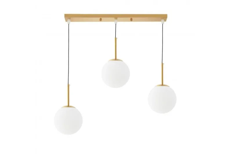 LAMPADA MODERNA TRIPLA ORO FREDICA W3 PRO