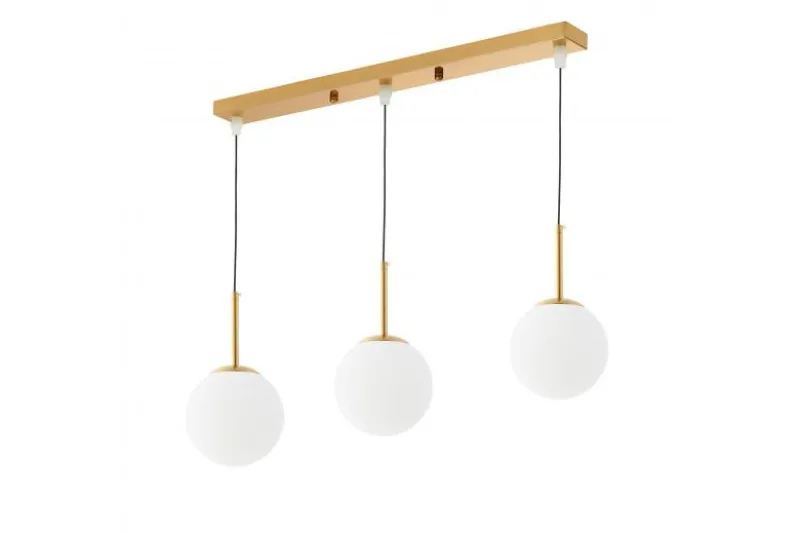 LAMPADA MODERNA TRIPLA ORO FREDICA W3 PRO