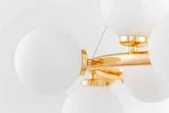 Lampadario a sfera oro caldo 15 luci MARSIADA W15