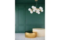Lampadario a sfera oro caldo 15 luci MARSIADA W15
