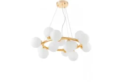 Lampadario a sfera oro caldo 15 luci MARSIADA W15