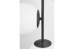 Lampadario a sfere 3 punti luce nero STELVIO W3