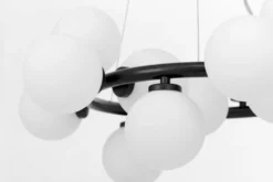 Lampadario a sospensione a sfere nero MARSIADA W15