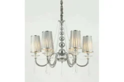 Lampadario a sospensione classico FABIONE W6 Cromato