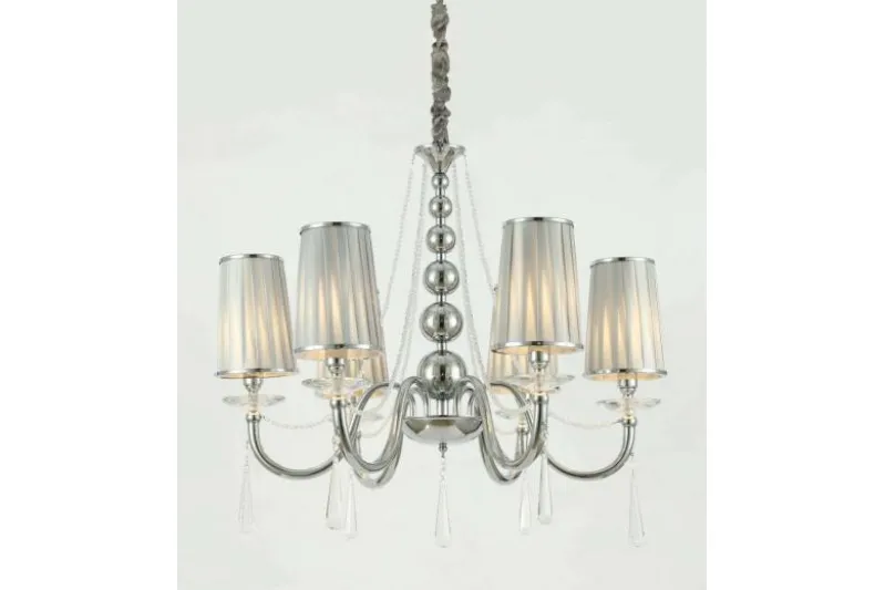Lampadario a sospensione classico FABIONE W6 Cromato