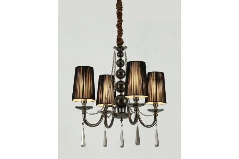 Lampadario a sospensione classico FABIONE W4 Nero