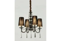 Lampadario a sospensione classico FABIONE W4 Nero