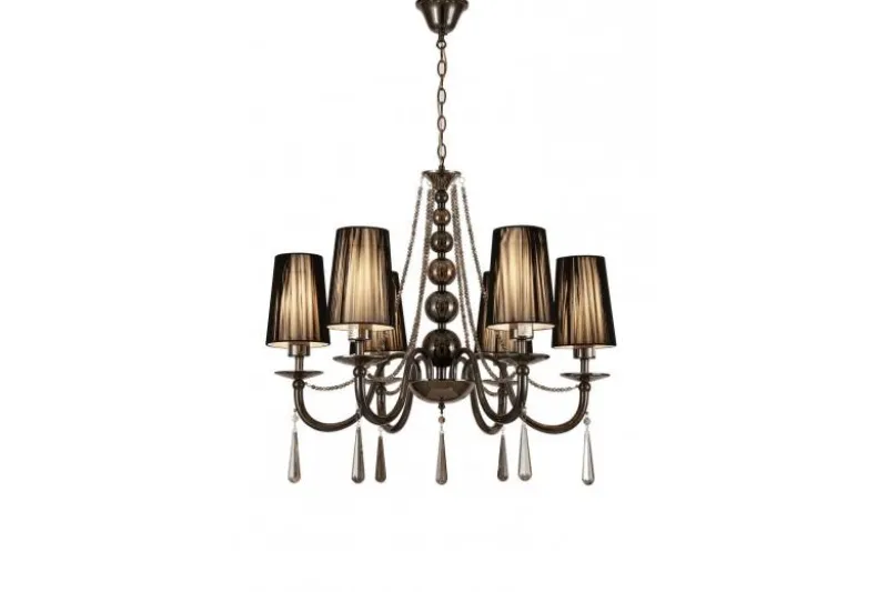 Lampadario a sospensione classico FABIONE W6 Nero