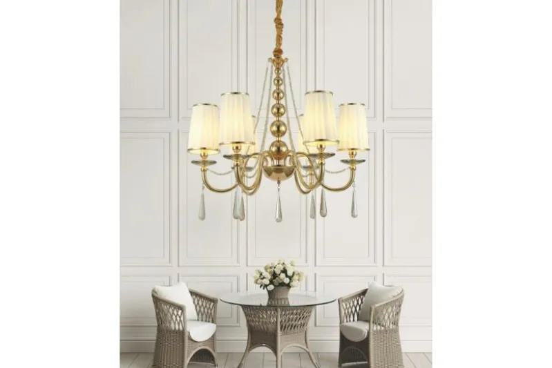 Lampadario a sospensione classico FABIONE W6 Oro