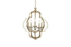 Lampadario a sospensione classico vintage CESARO W5 Oro