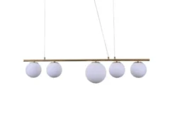 Lampadario a sospensione di design moderno BARISTICA W5 Ottone