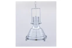 Lampadario a sospensione stile industriale Botti Cromato