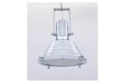 Lampadario a sospensione stile industriale Botti Cromato