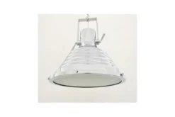 Lampadario a sospensione stile industriale Braggi Big Cromato